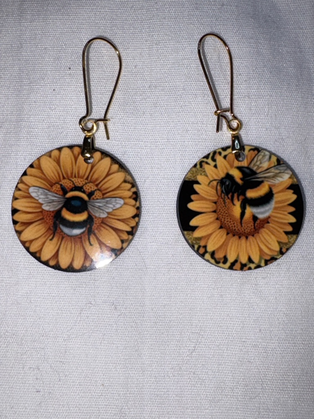 Bee earrings